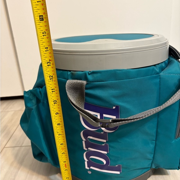 Vintage Budweiser Chest Cooler Retro Bright Colors Portable - Good Condition - Picture 16 of 16